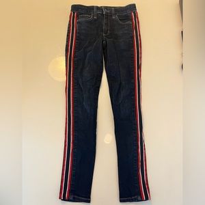 Joe’s Jeans Skinny Ankle Jeans with Stripe